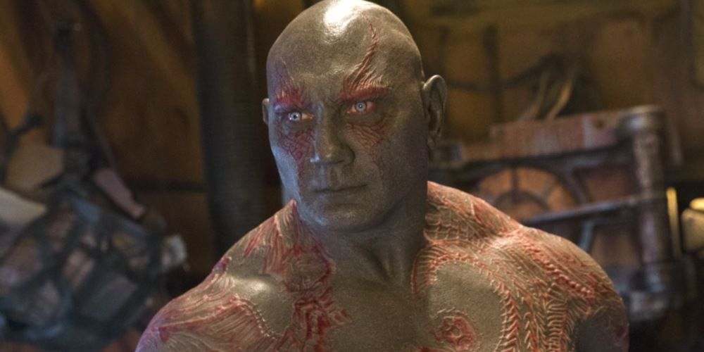 Dave Bautista as Drax the Destroyer in the MCU