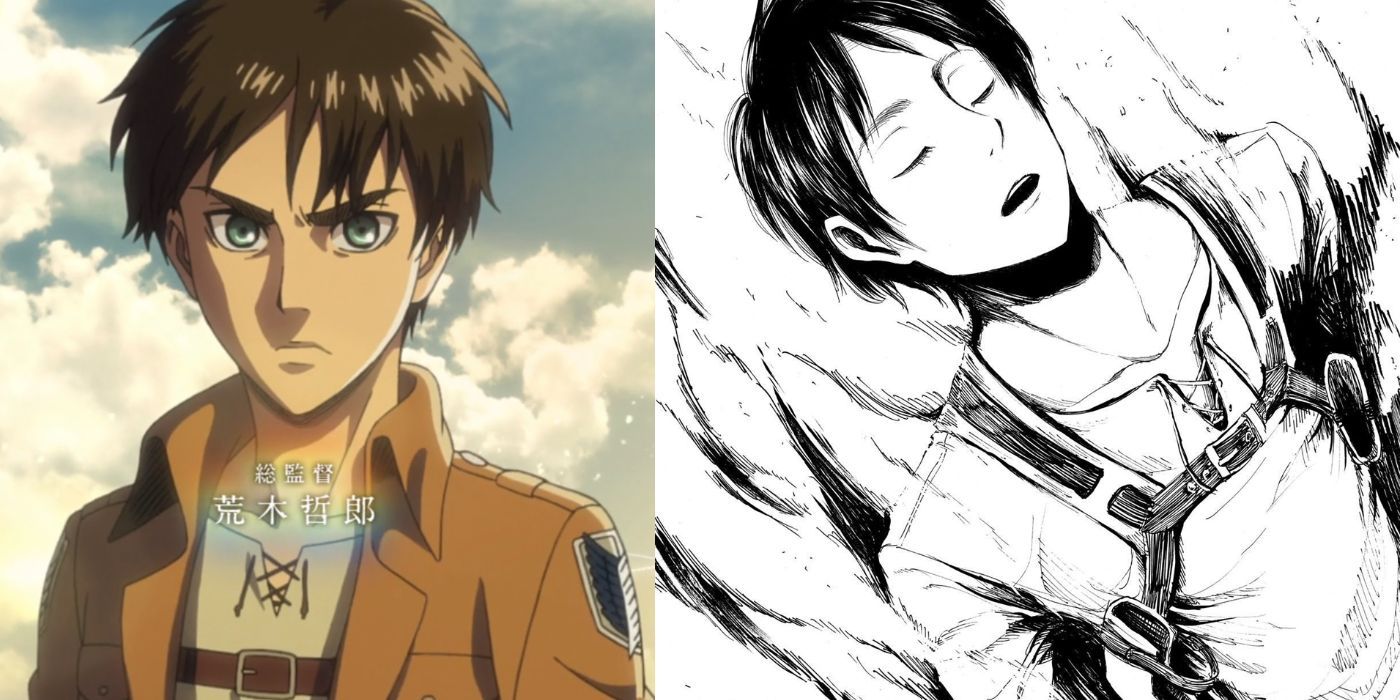 Real life Carla, young Eren & Grisha Yeager made in, of course