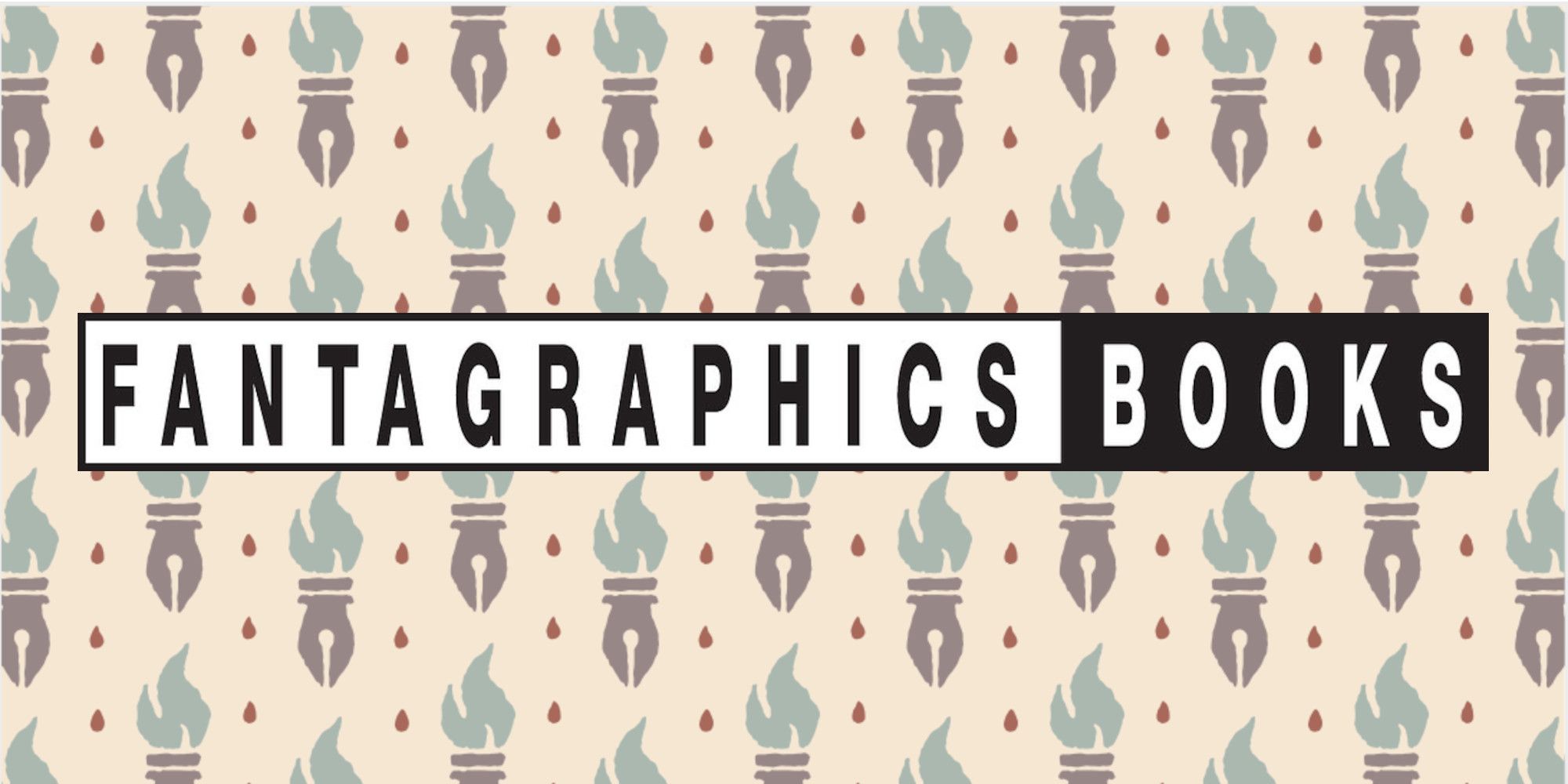 Fantagraphics Books old and new logo header