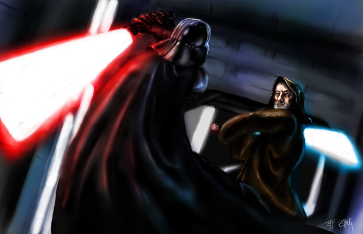 Star Wars: 10 Spectacular Fan Art Pieces Portraying Darth Vader & Obi ...