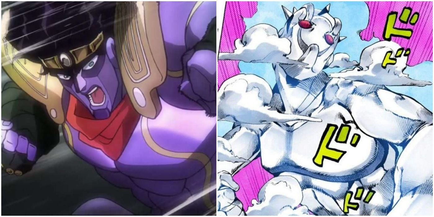 Tusk act 4 VS Star platinum