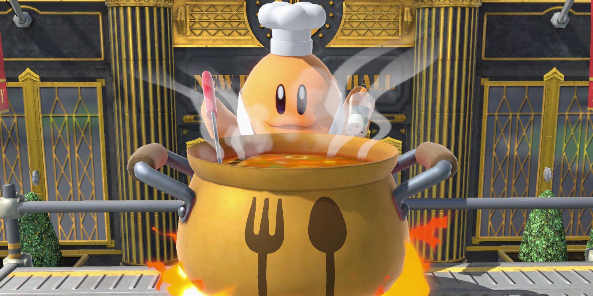 Games Kirby Chef Kawasaki Smash