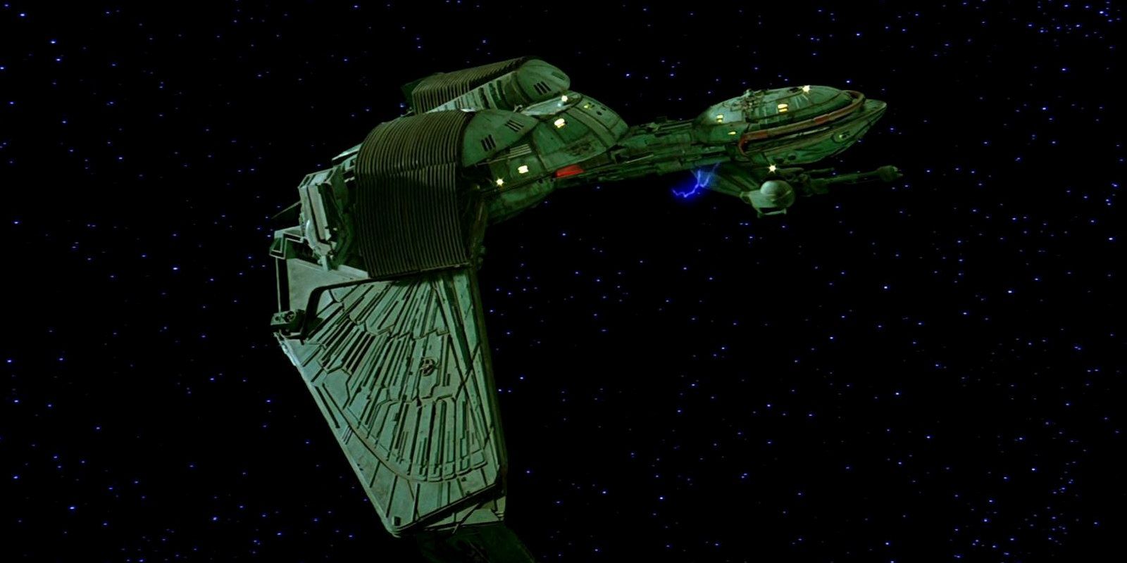 The Klingon ship Bird of Prey from Star Trek
