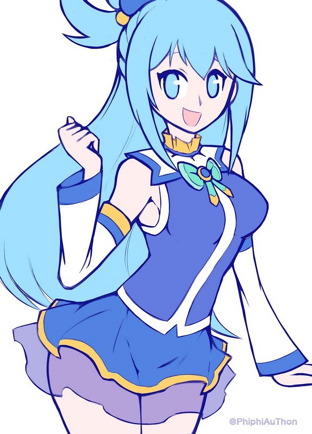 KonoSuba: 10 Pieces Of Aqua Fan Art We Love