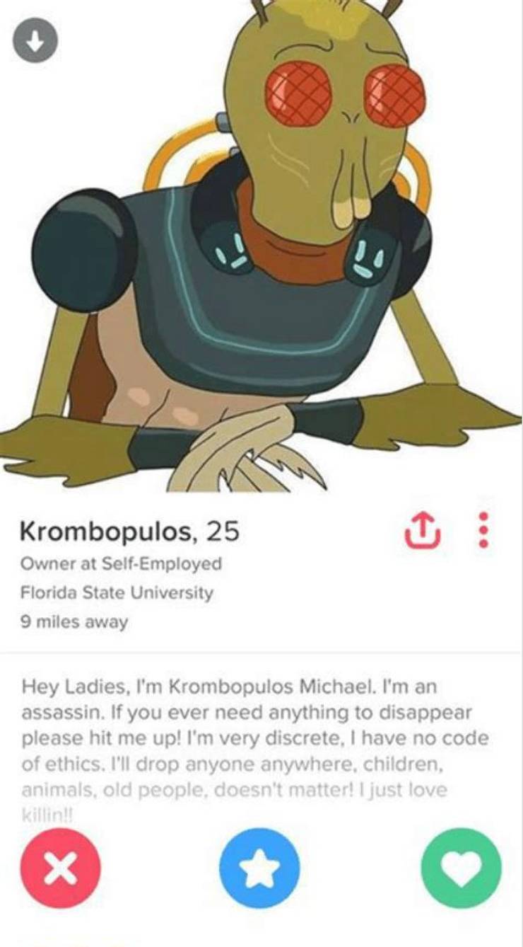 Here I Go Again 10 Hilarious Krombopulos Michael Rick Morty Memes Here I Go Again 10 Hilarious Krombopulos Michael Rick Morty Memes