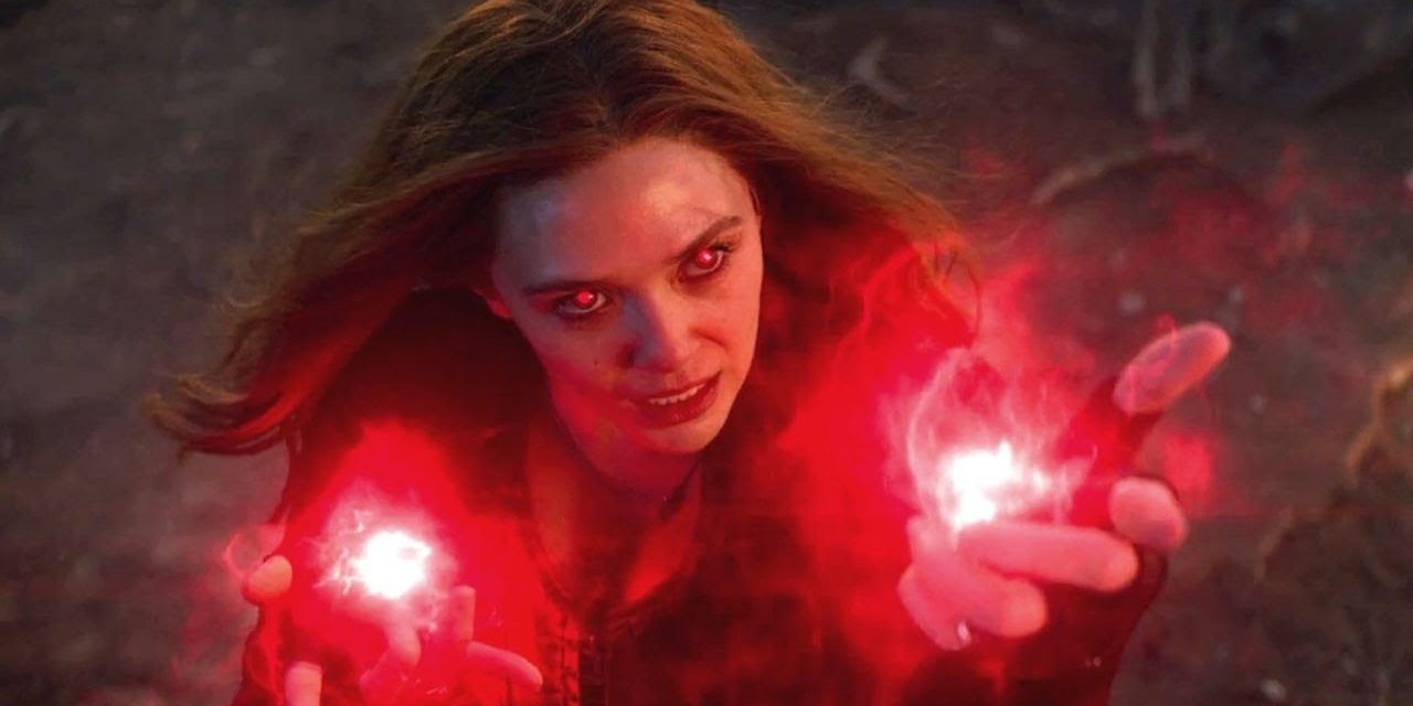 Elizabeth Olsen as Wanda Maximoff in Avengers: Endgame.