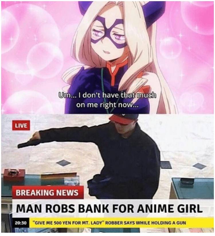 My Hero Academia 10 Hilarious Mt Lady Memes That Are Too Funny My Hero Academia 10 Hilarious Mt Lady Memes That Are Too Funny