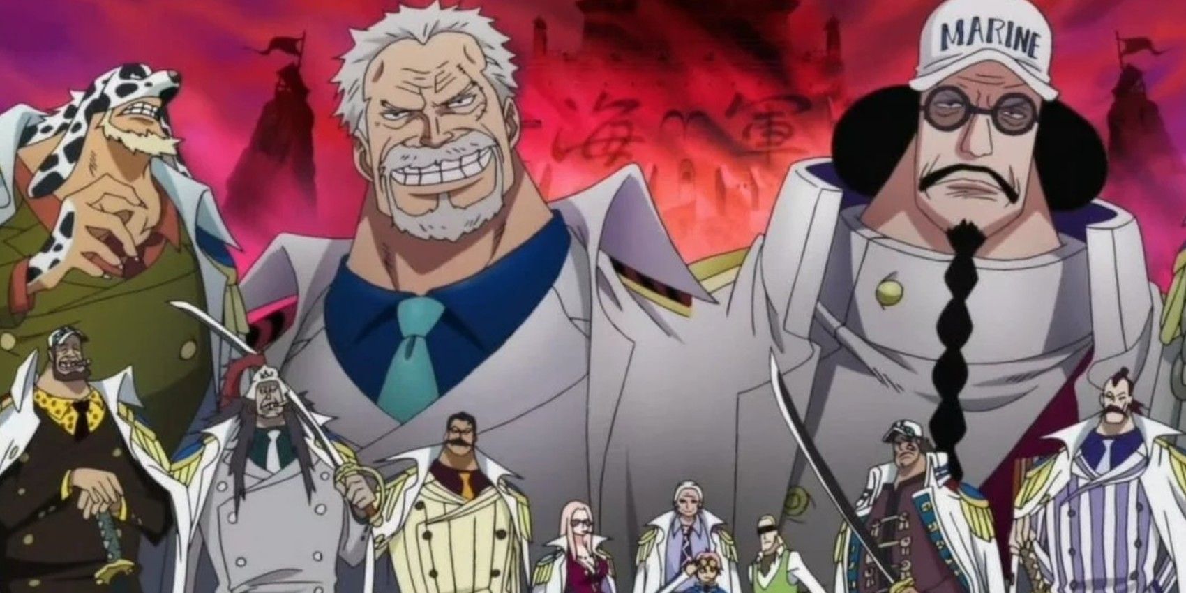 the marines from one piece