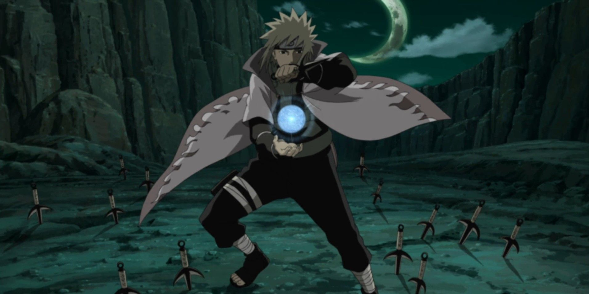 Minato Namikaze Holding A Rasengan, Naruto Shippuden