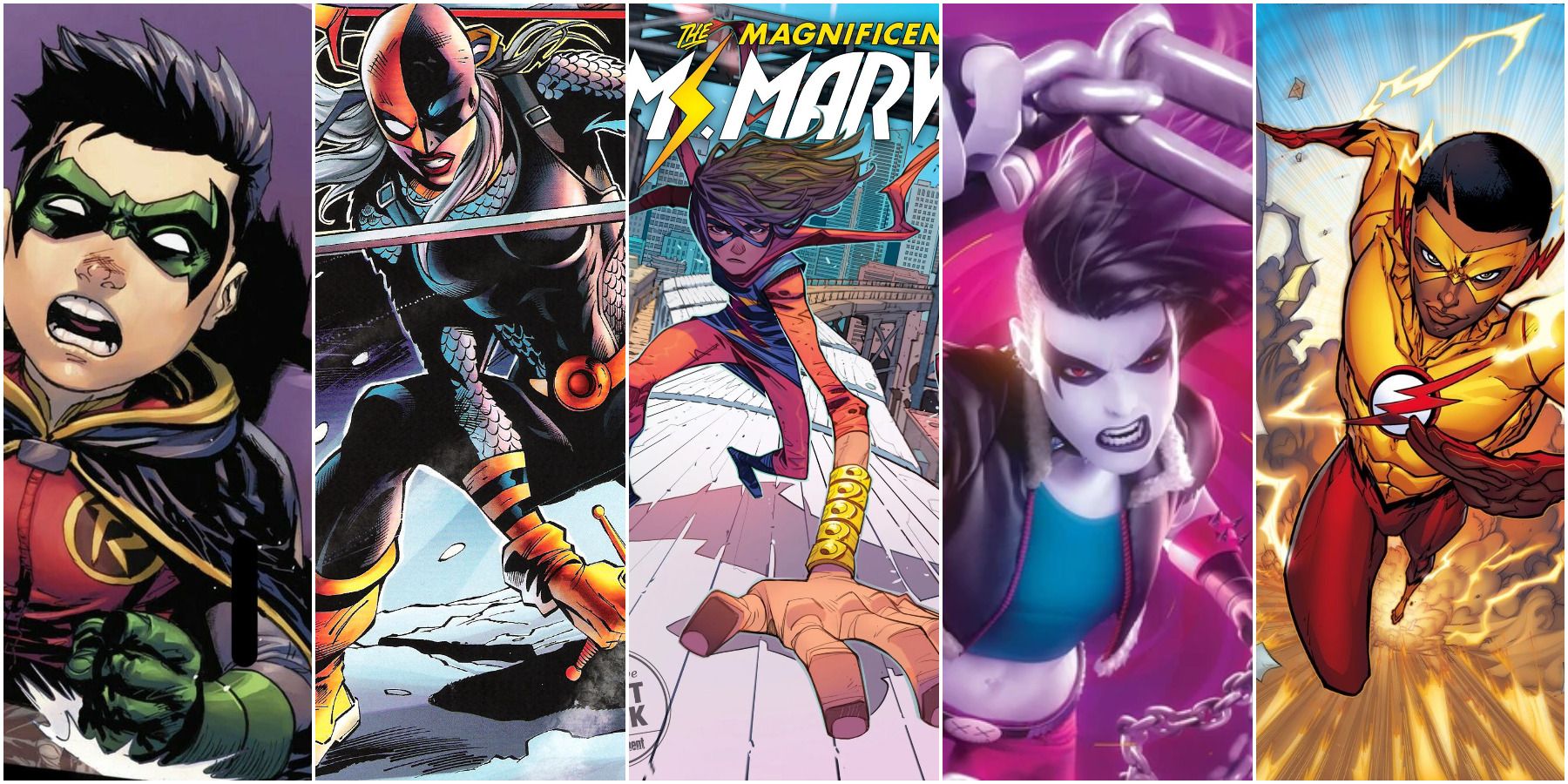 Ms. Marvel: 5 Teen Titans She Could Defeat (& 5 She'd Lose To)