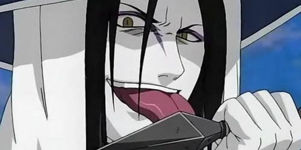 Orochimaru disguised as the 4th Kazekage in Naruto.
