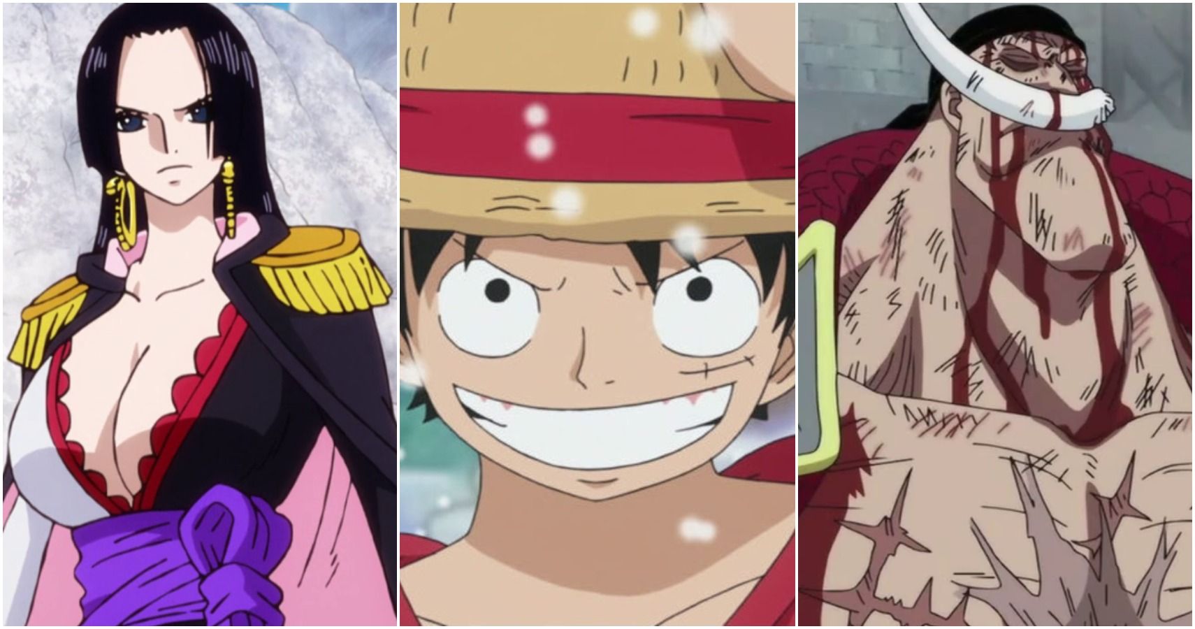 Who are currently the top 5 strongest characters in One Piece