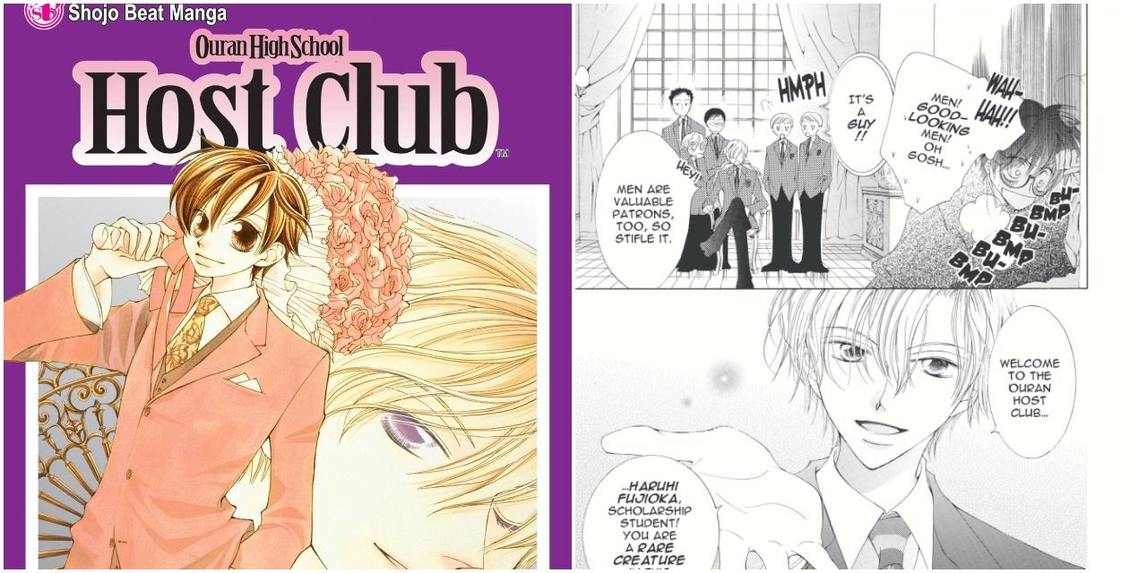 ouran high school host club manga images