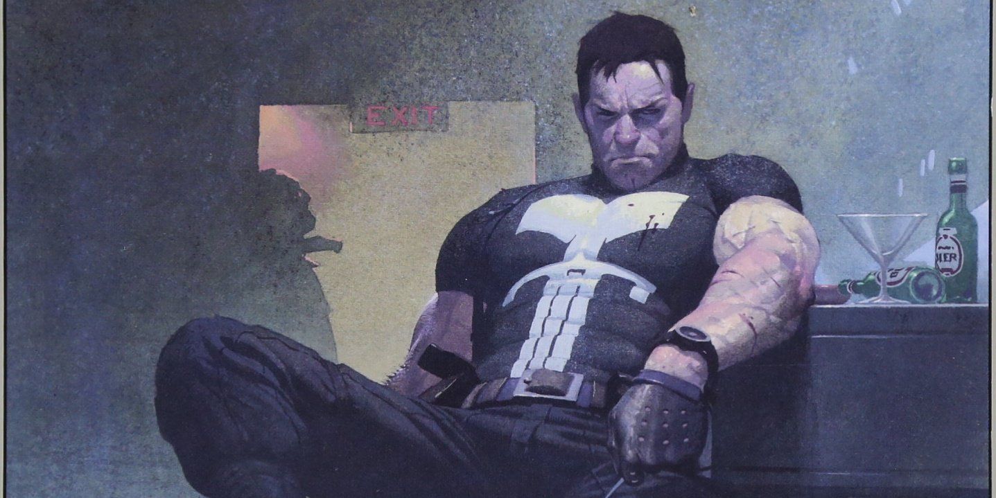Punisher Max Frank Castle Reclining