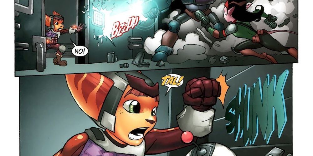 Ratchet and clank comic