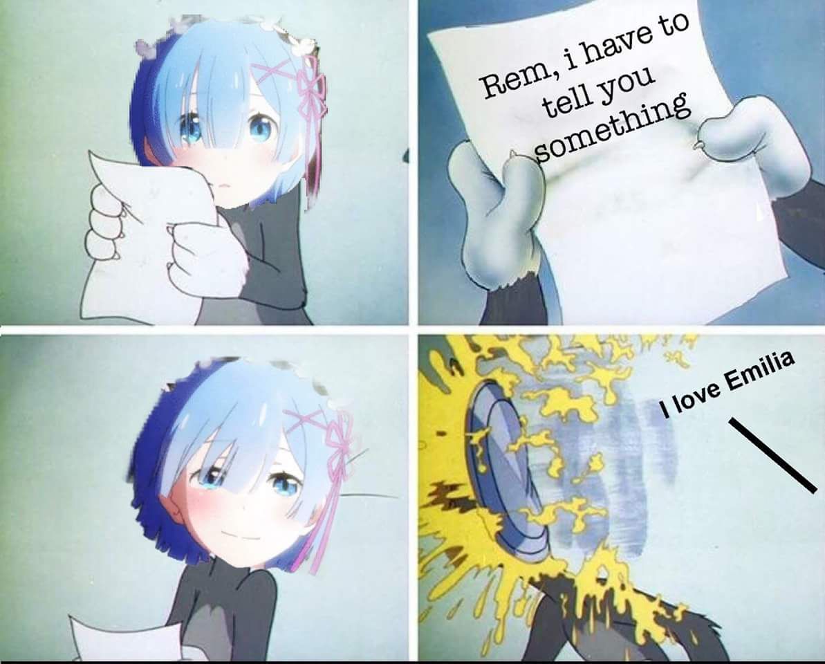 Re Zero 10 Hilarious Memes That Prove Rem Is Best Girl
