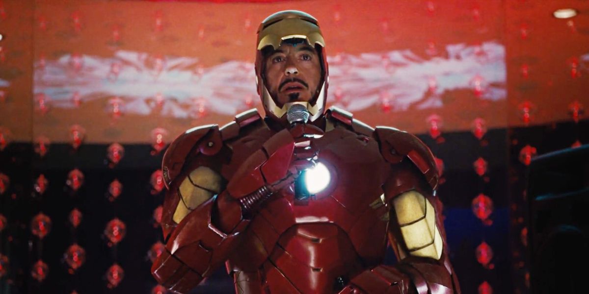 Robert Downey Jr as Iron Man