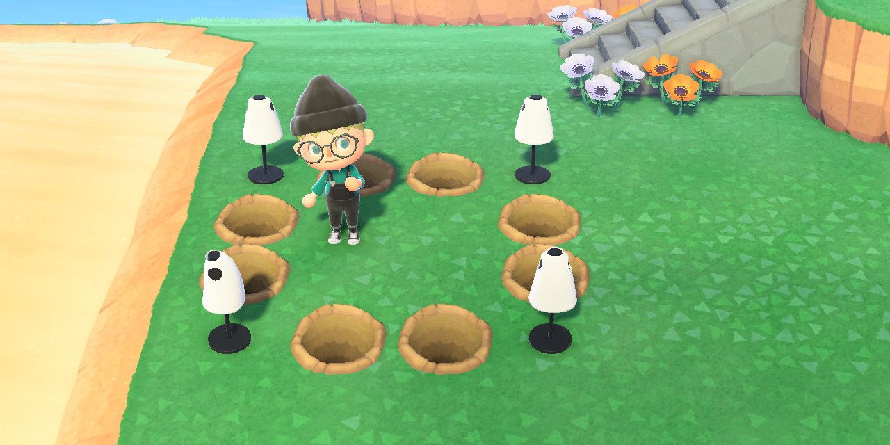 Animal Crossing: New Horizons - How To Build A Rock Garden