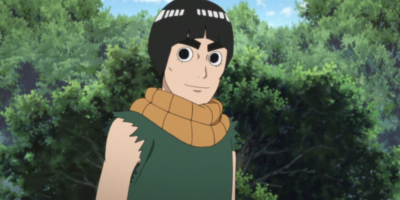 Rock Lee as an adult in Boruto: Naruto Next Generations