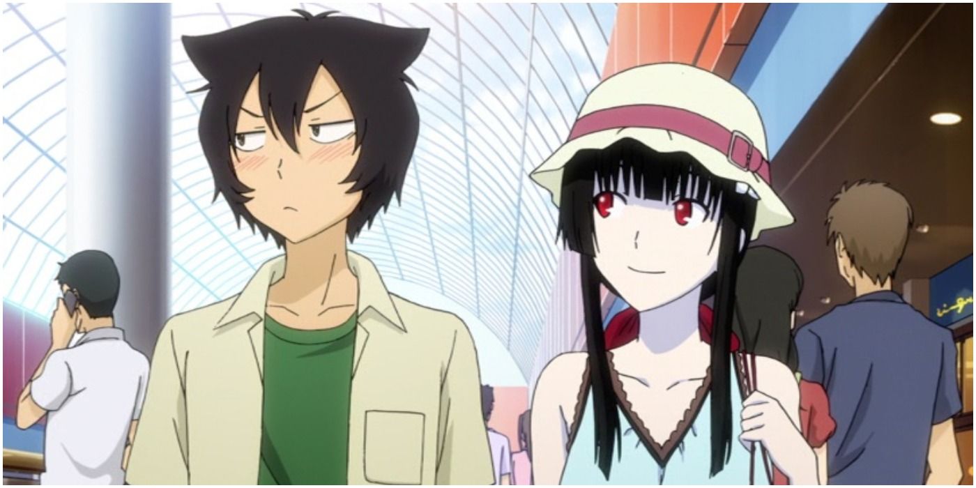 Chihiro and Rea in Sankarea: Undying Love