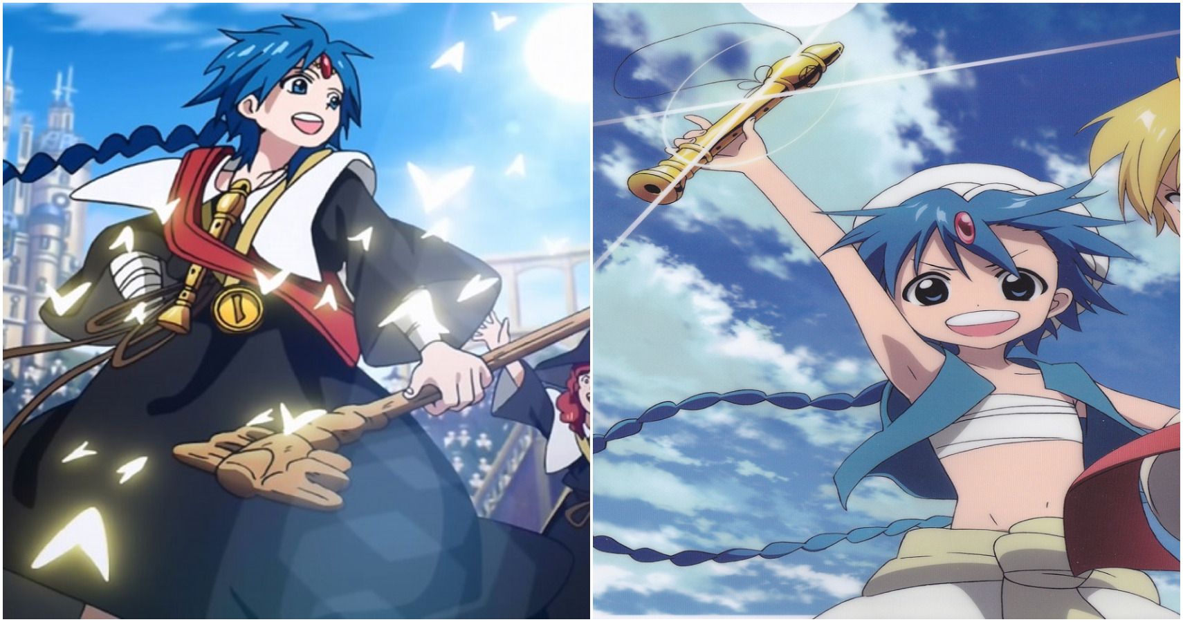 Characters appearing in Magi: The Labyrinth of Magic Anime