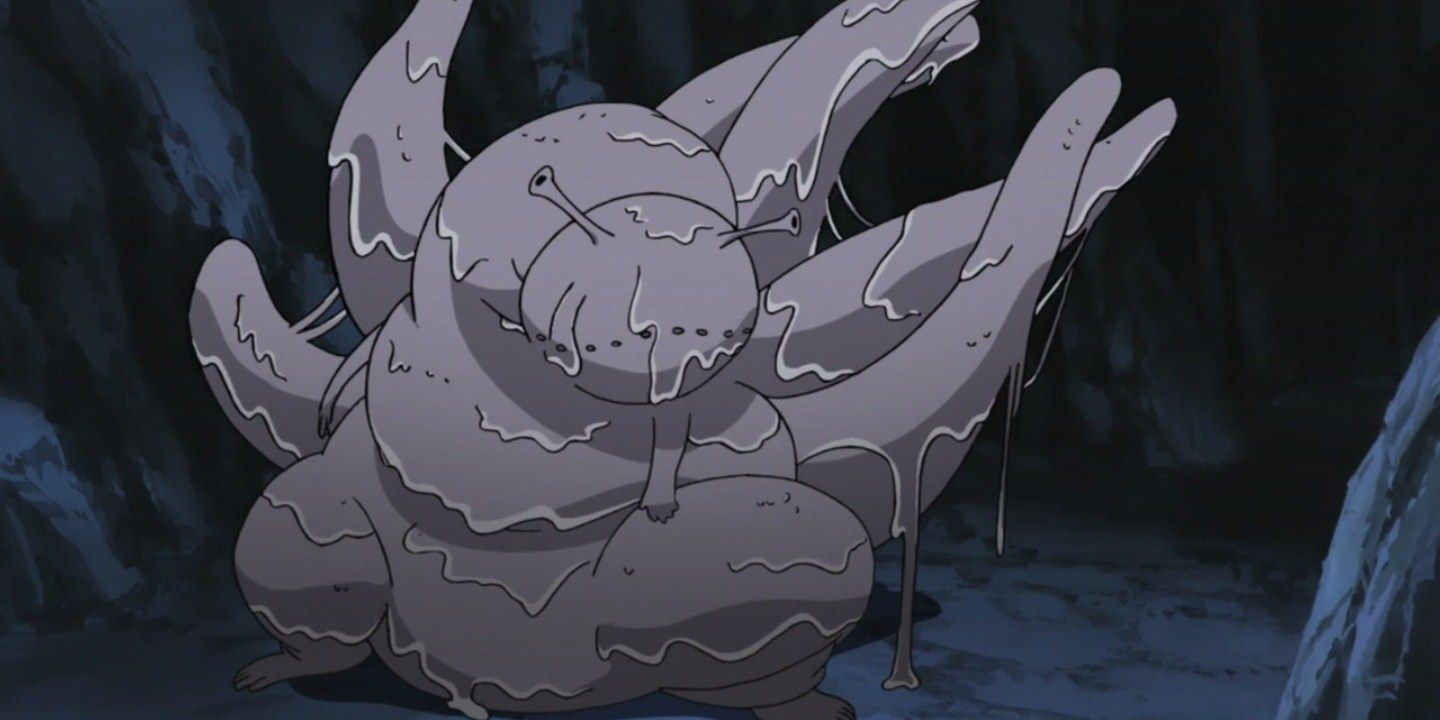Saiken Slug Tailed Beast Naruto