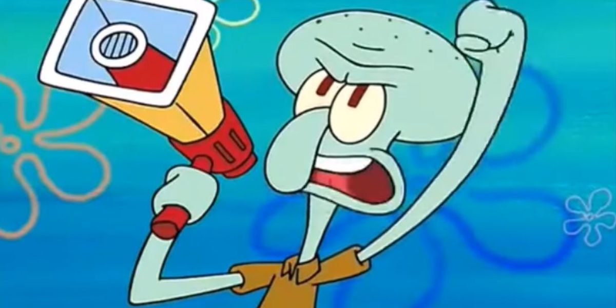 Television Nickelodeon Squidward Protest