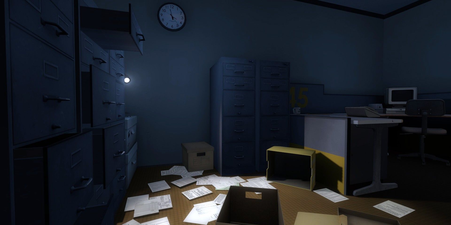 Stanley Parable destroyed office