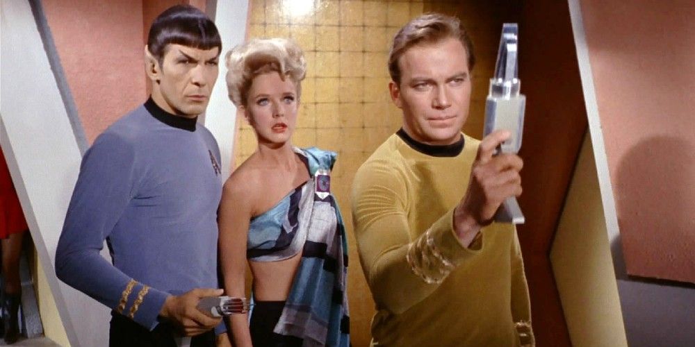Spock and Kirk from Star Trek