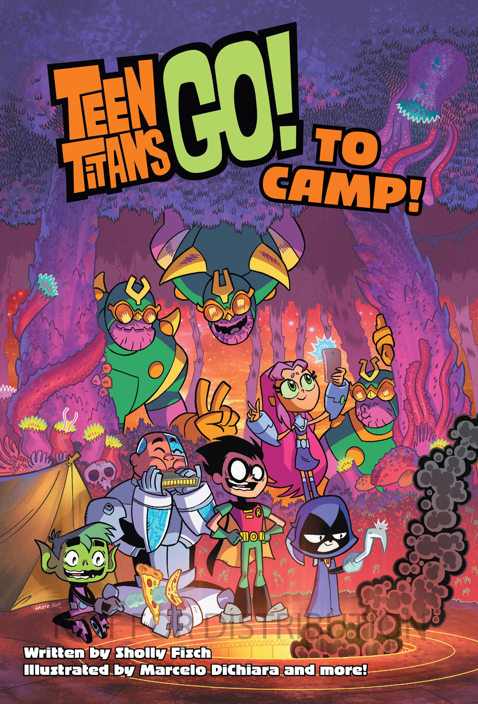 Teen Titans GO! To Camp cover