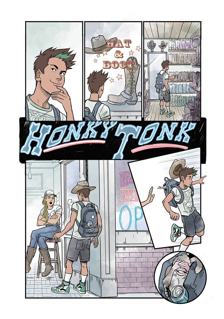 Dc Comics anuncia Teen Titans: Beast Boy Loves Raven 5 TTBBOYLR preview 03 600 Color Low