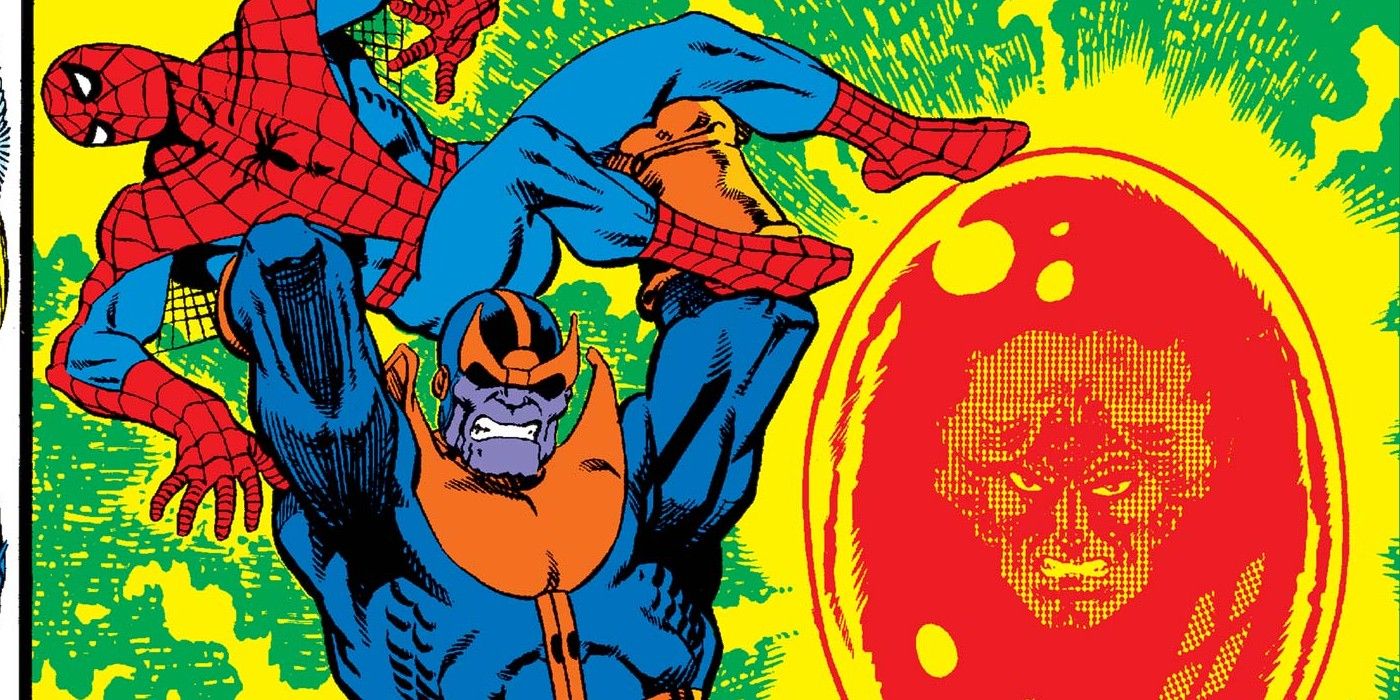 Thanos vs spider-man Soul Stone
