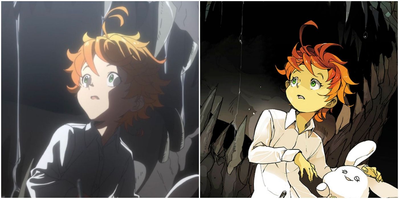 Anime VS Manga - The Promised Neverland Season 2 Episode 6 (Comparison +  Changed Scenes) 