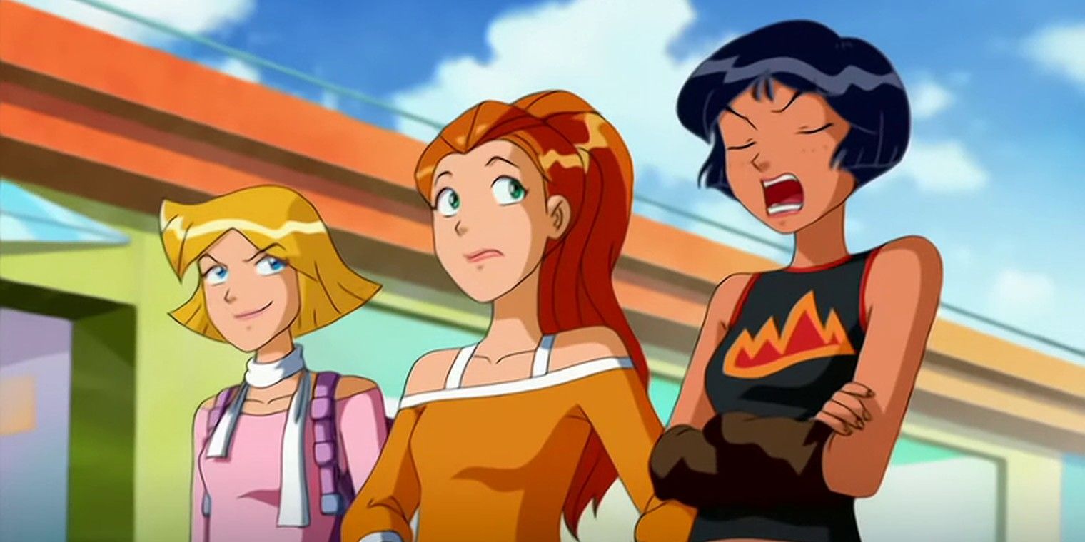 Sam, Clover, and Alex in Totally Spies - So Not Totally Groovy.