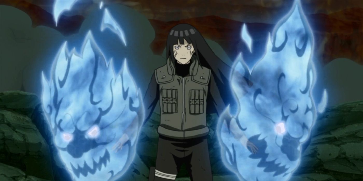 Twin Lion Fists in Naruto.