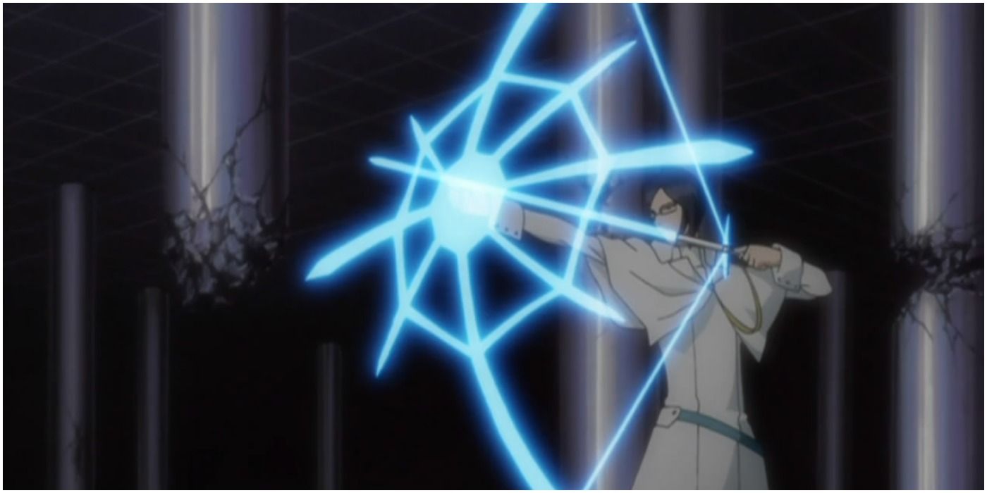 uryu ishida firing his bow