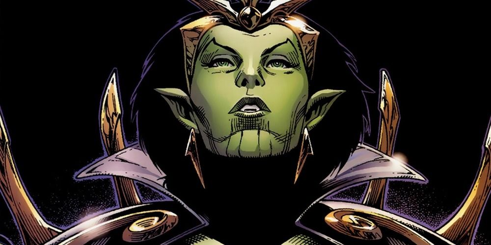 The Skrull Marvel villainess Princess Veranke from Secret Invasion