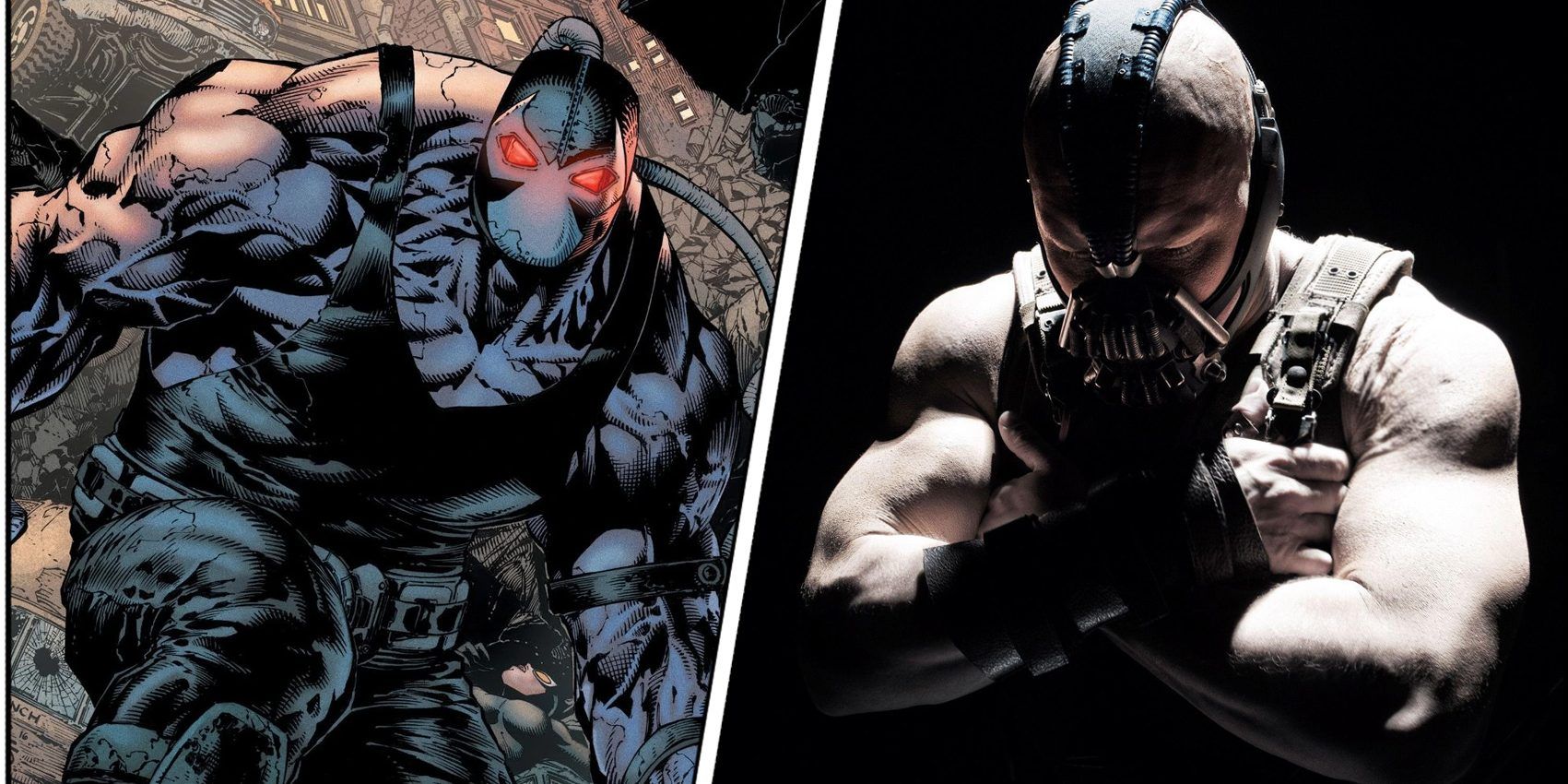 bane before and after comics
