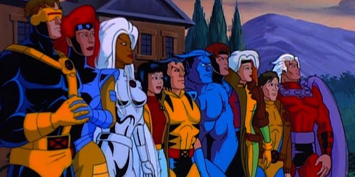 The final shot from X-Men: The Animated Series
