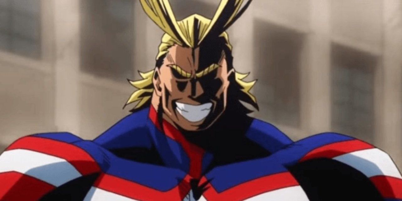 All Might smile buff My hero academia