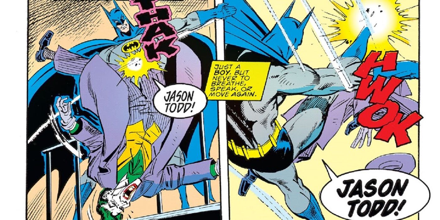 Batman and Joker's Fights Right After Jason Todd's Murder