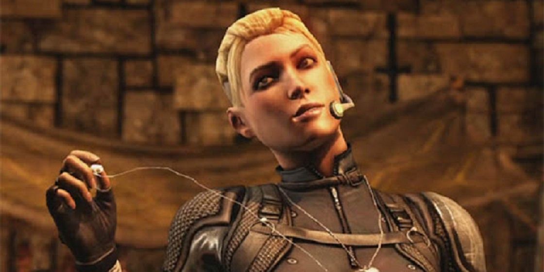 Cassie Cage acts coy in Mortal Kombat X