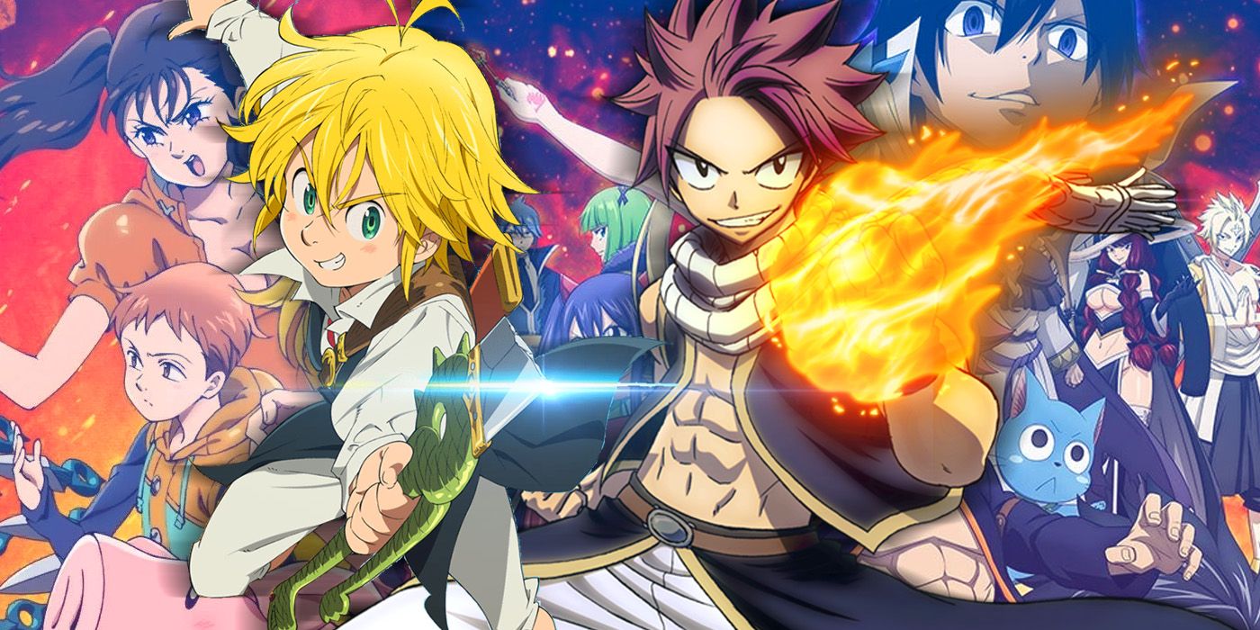 Meliodas e Natsu vs Ainz ooal gown (Nanatsu no taizaie Fairy tail