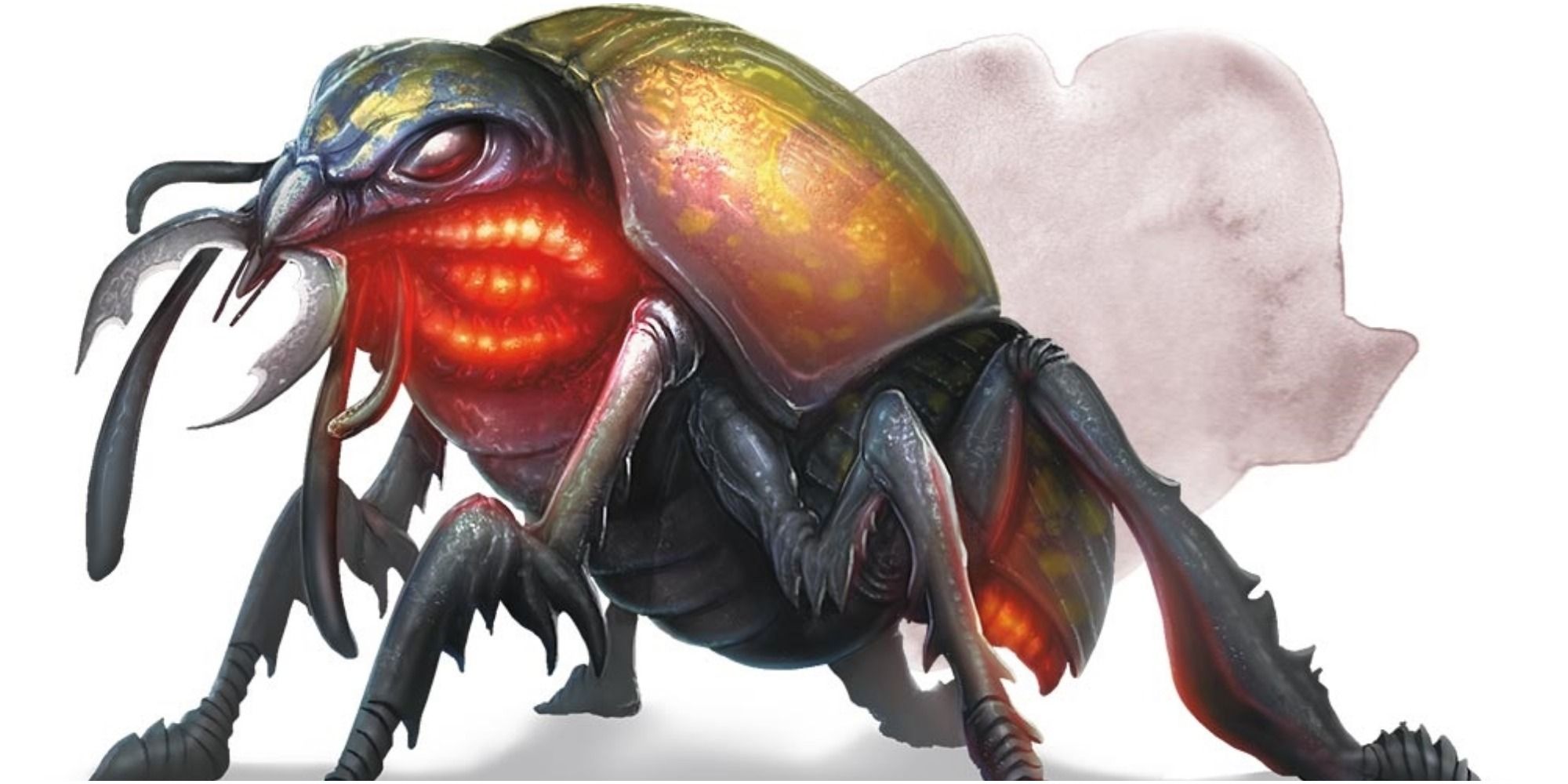 A Fire Beetle monster from Dungeons & Dragons