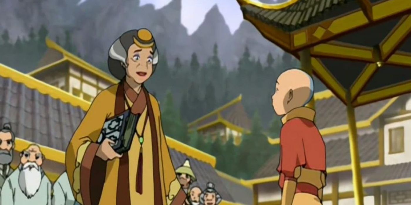 Aang and the fortuneteller