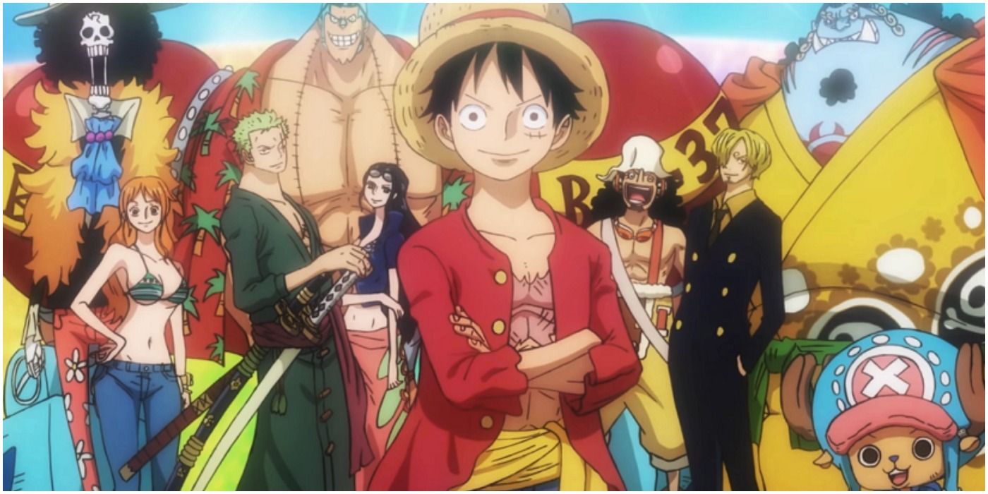 Here are the strawhats' outfits for the One Piece Film Red