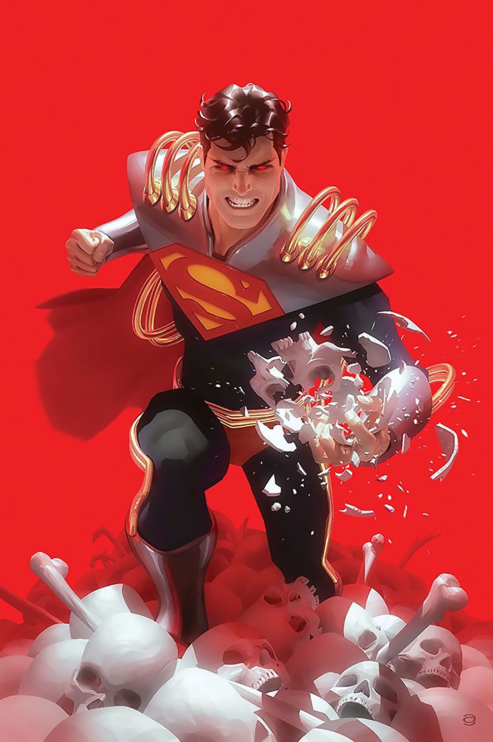 Superboy-Prime Scores a Skull-Crushing Dark Nights: Death Metal Variant ...