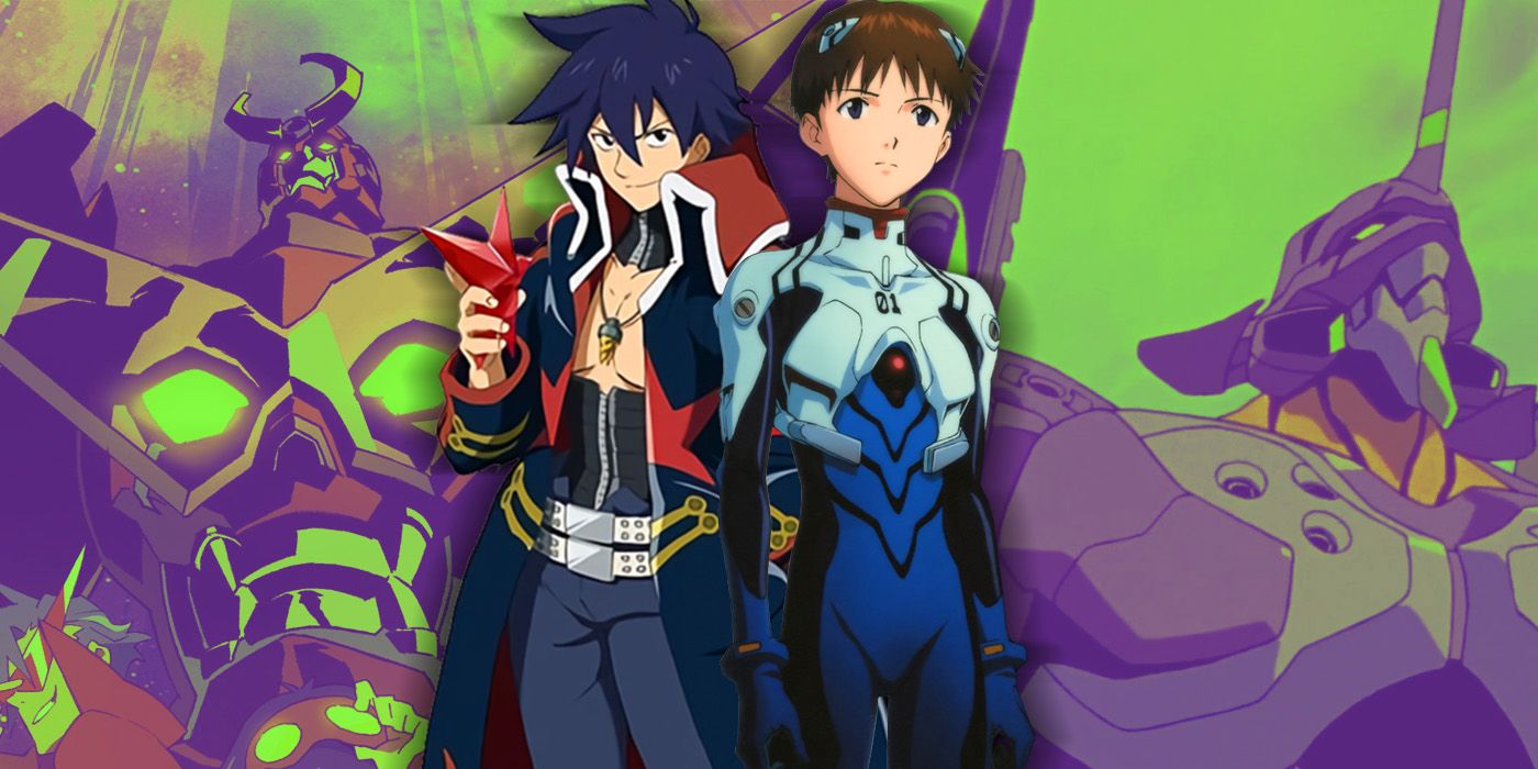 Tengen Toppa Gurren Lagann & 9 Other Gigantic Anime Mecha, Ranked