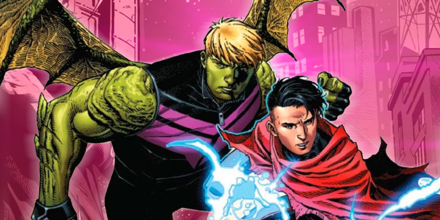 hulkling and wiccan together in the comics