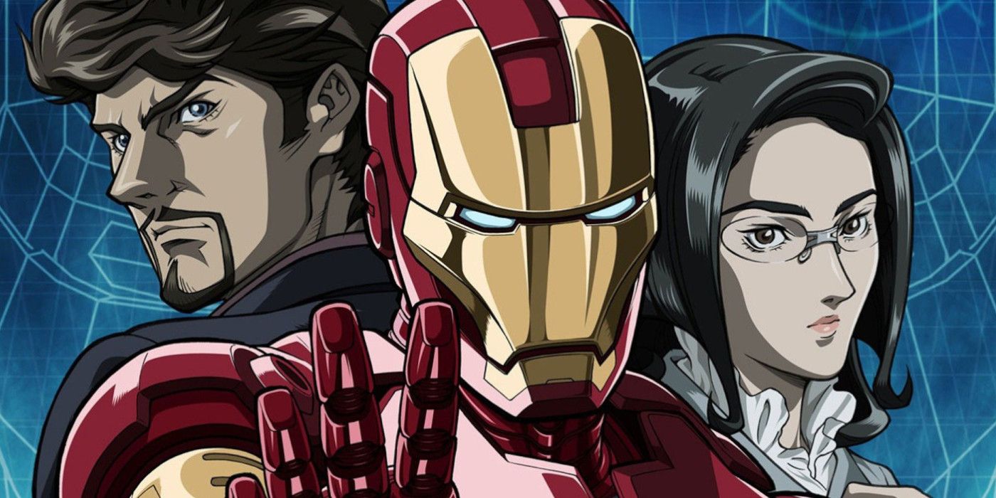 Anime Promotional Image For Marvel Anime: Iron Man